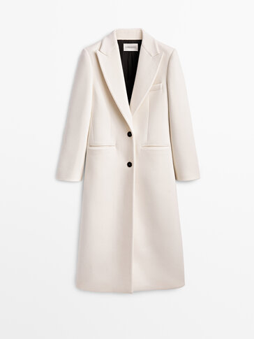 Длинное пальто из смесовой шерсти — Limited Edition