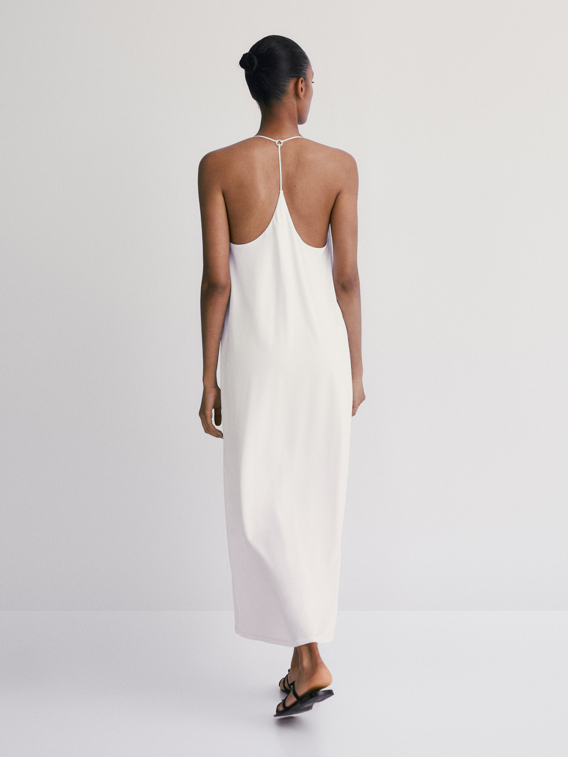 Massimo Dutti Strappy Dress With Back Detail - Big Apple Buddy