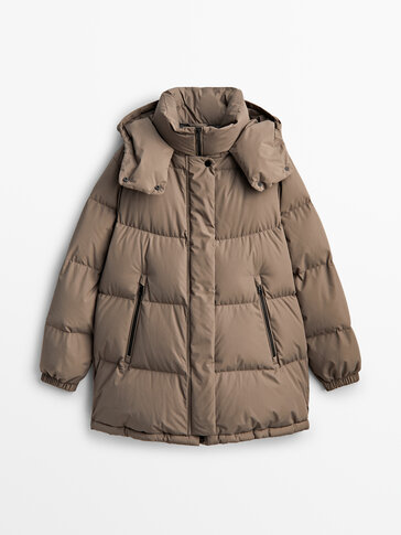 Technical down jacket