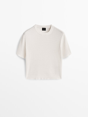 Cable-knit sweater - Studio