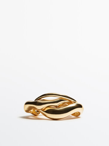 Pack of gold-plated bracelets - Studio