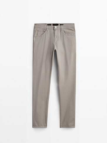 Pantalones Slim Fit - Massimo Dutti España