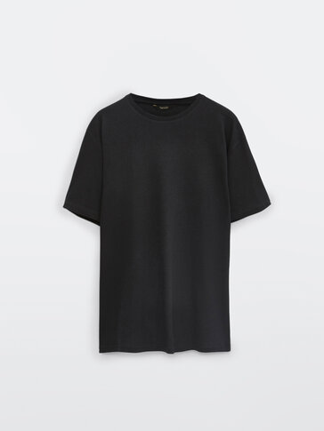 T-shirt manga curta algodão orgânico