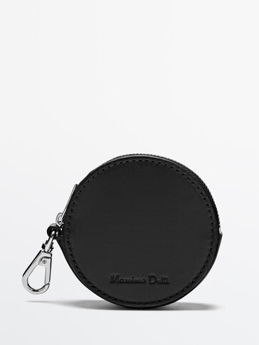 Кръгла кожена дамска чантичка, Limited Edition