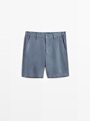 Plain Bermuda shorts