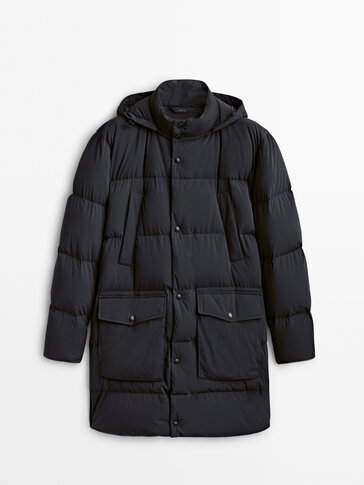 massimo dutti down jacket