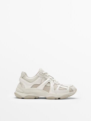 massimo dutti white sneakers