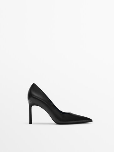 Leather high-heel shoes - Studio