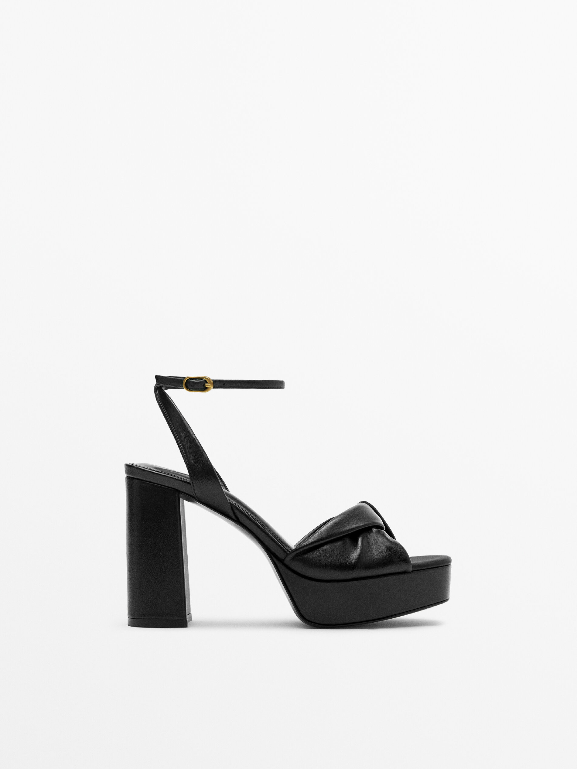 Massimo Dutti High-Heel Platform Sandals - Big Apple Buddy