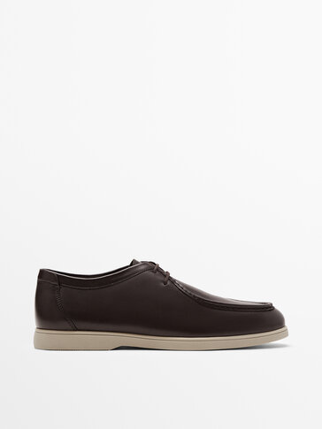 Nappa leather shoes