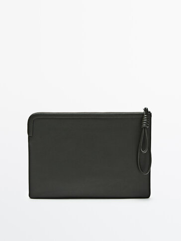 massimo dutti men's clutch bolsa