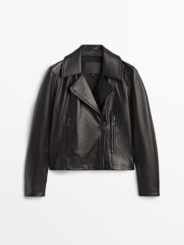 massimo dutti black jacket