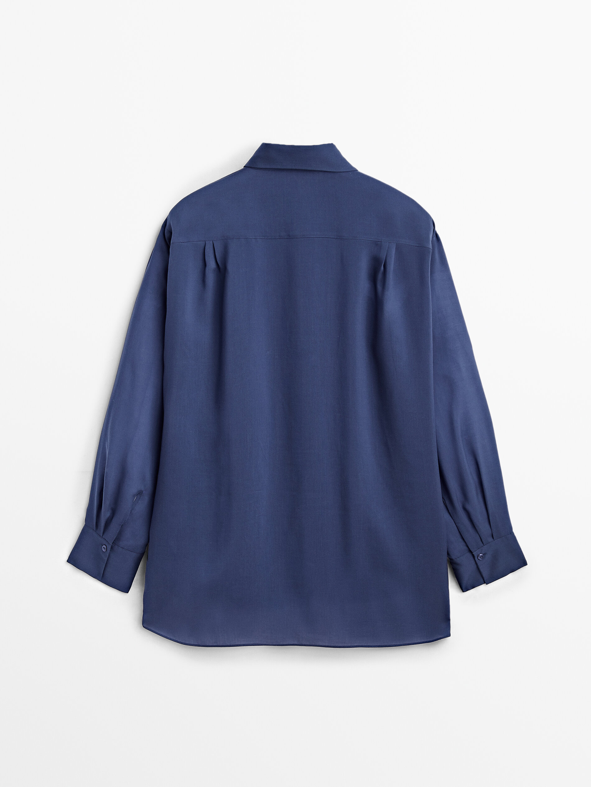 massimo dutti lyocell shirt