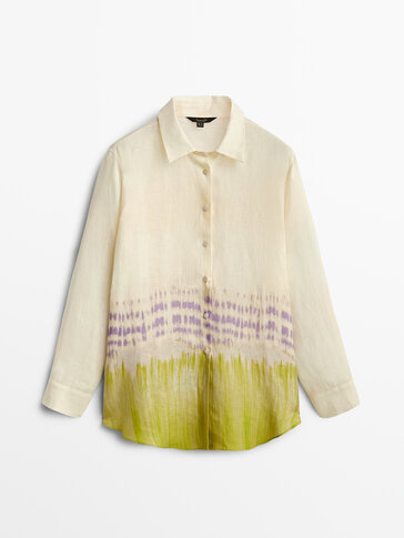 Camisas de lino para mujer - Massimo Dutti España