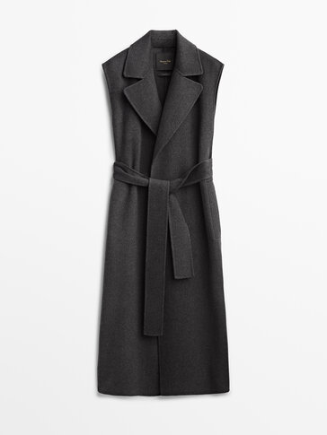 black coat massimo dutti