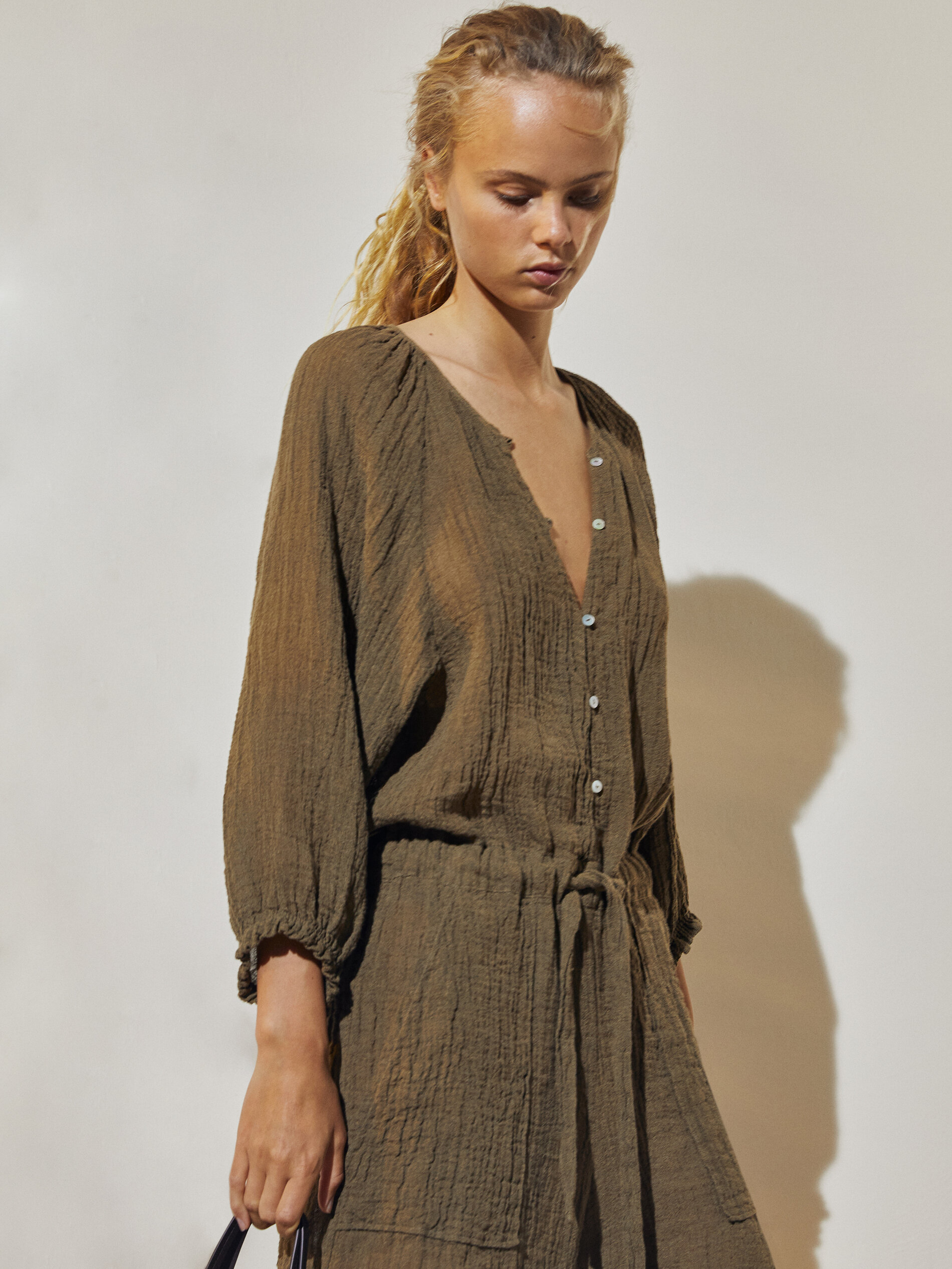 massimo dutti linen jumpsuit