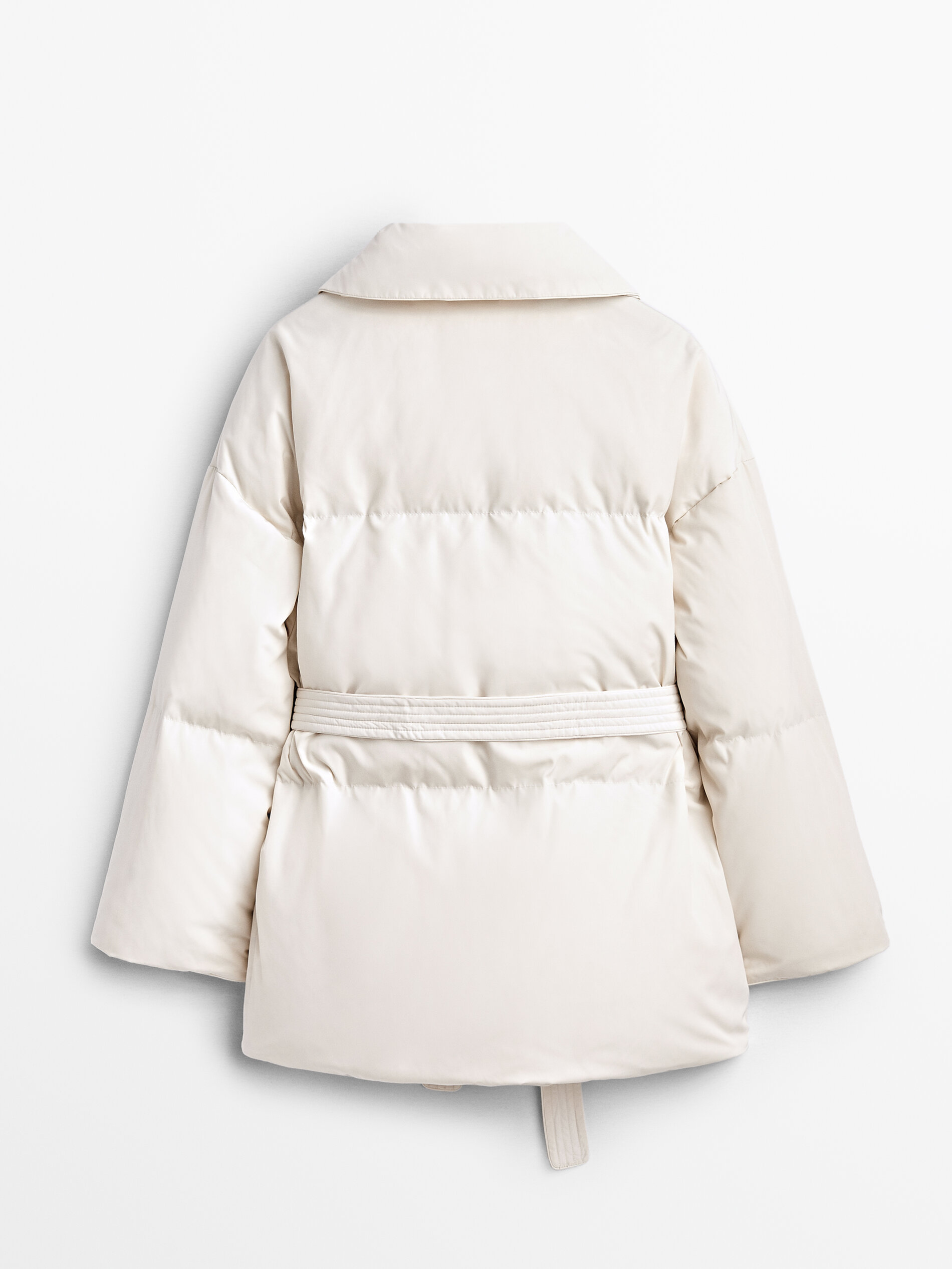 Massimo Dutti - Double-breasted down puffer jacket
