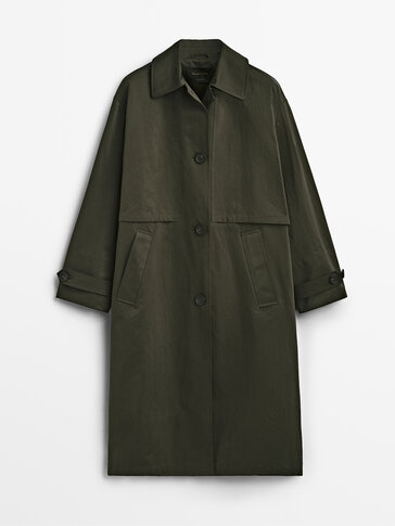 massimo dutti pea coat