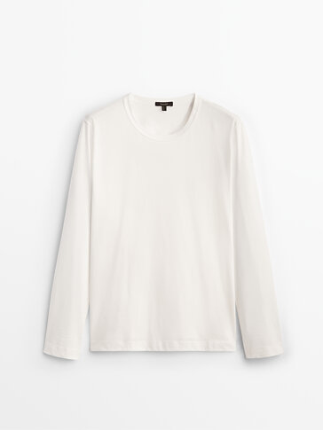 Camisetas de manga larga para mujer - Massimo Dutti España