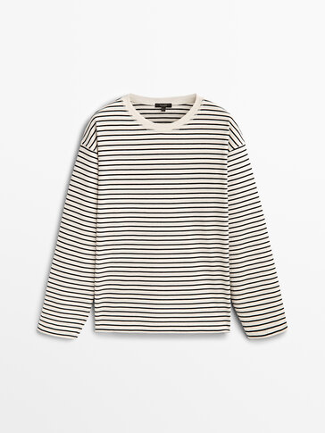 Camisetas de manga larga para mujer - Massimo Dutti España