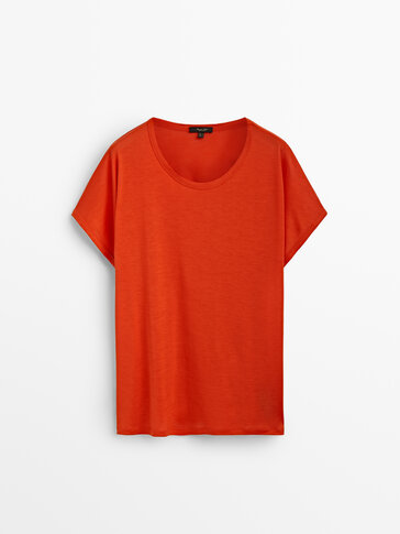 T-Shirts for Women - Massimo Dutti United States of America