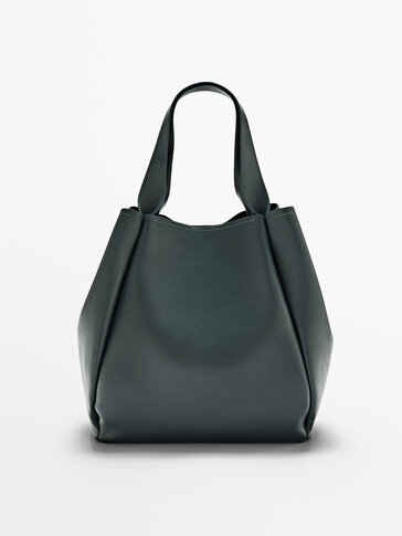 massimo dutti shoulder bolsa