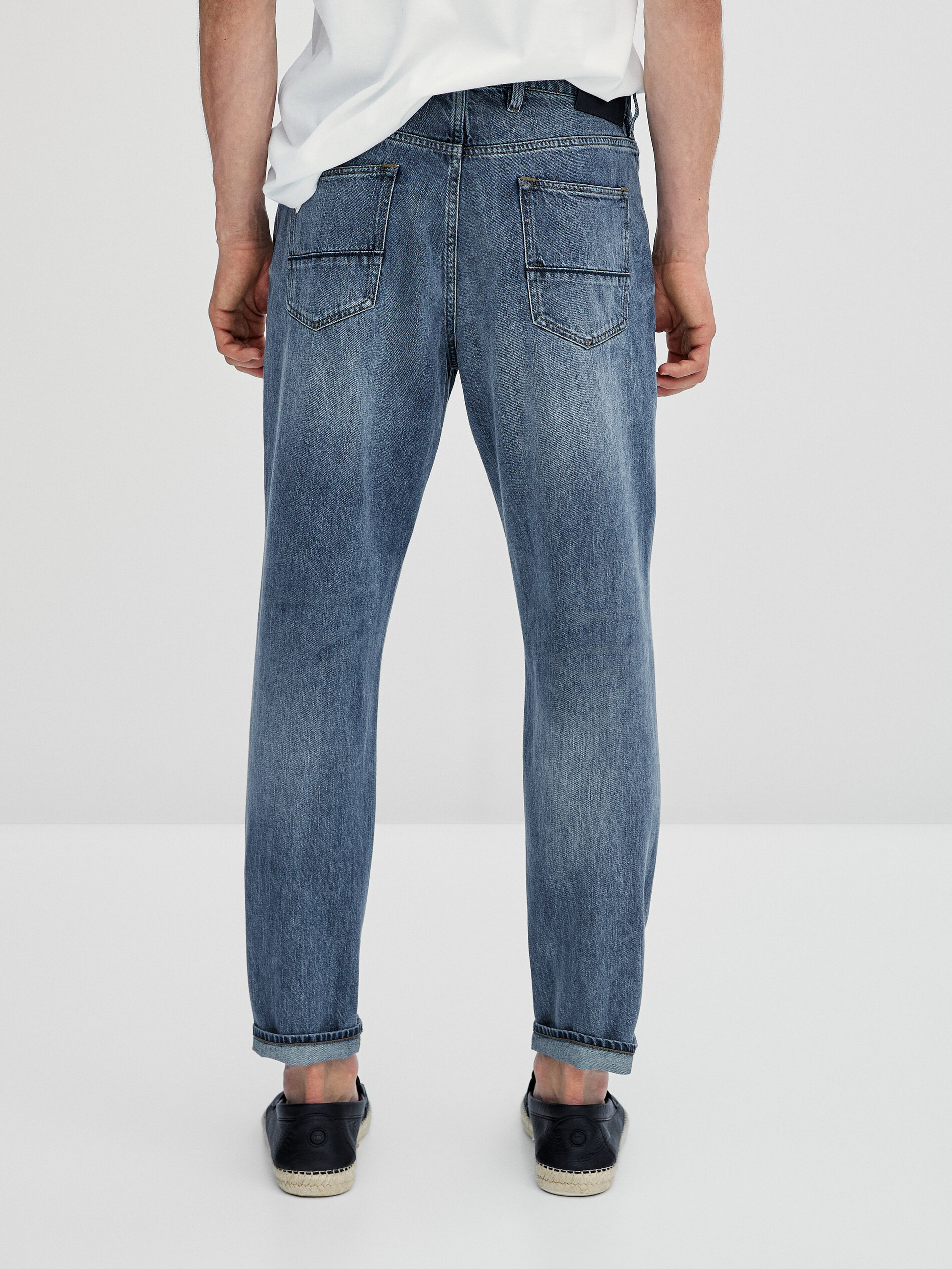 Massimo Dutti - Tapered-fit jeans