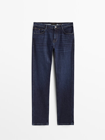 REGULAR-FIT JEANS STONE WASH