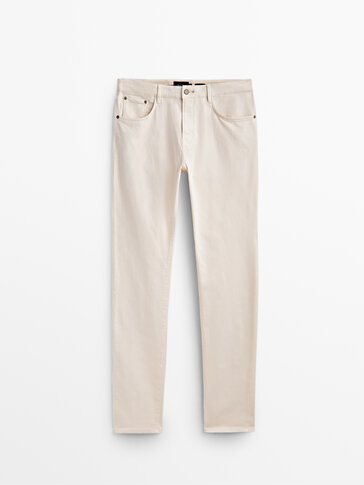Pantalon type jean coupe slim