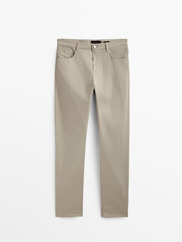 Pantalones Slim Fit - Massimo Dutti España