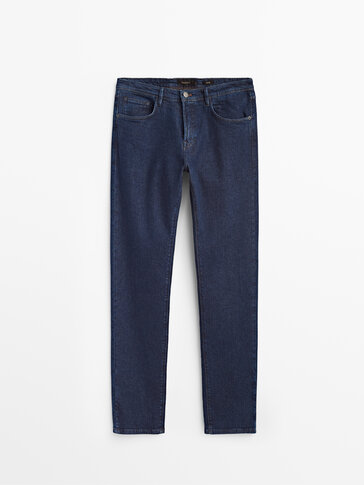 STONE-WASHED-JEANS IM REGULAR-FIT