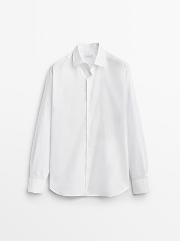 Oxford-skjorte i 100% bomuld - Slim fit