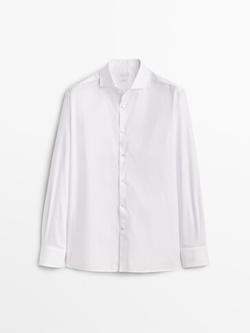 Slim fit 100% cotton Oxford shirt