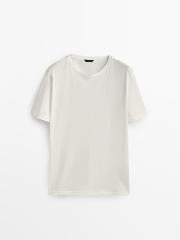 Light fabric short sleeve T-shirt
