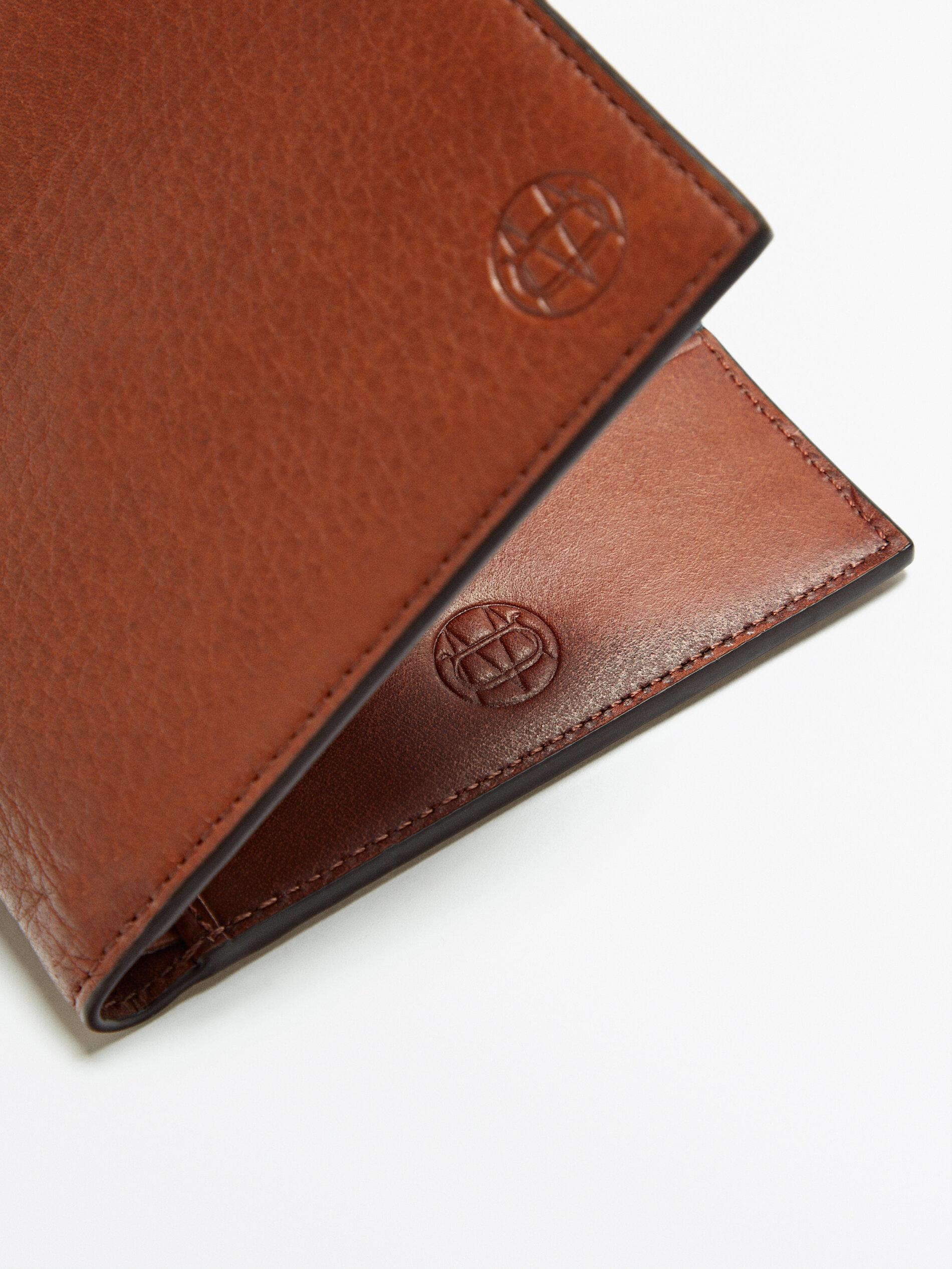 Massimo Dutti - Cartera piel