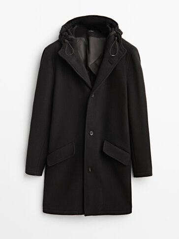 massimo dutti pea coat