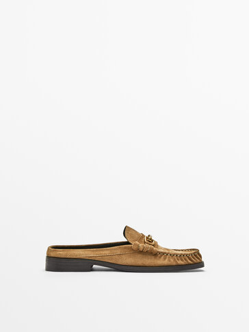 massimo dutti black sandals