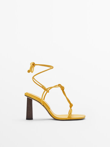 Sandalias Tacón - Massimo Dutti España