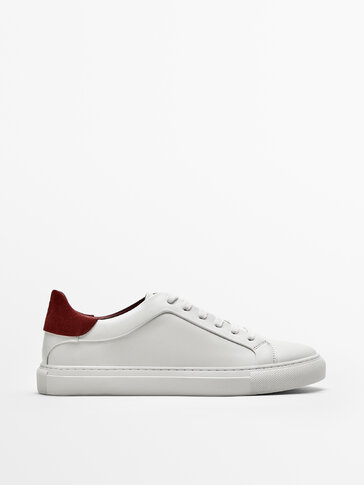 WHITE LEATHER TRAINERS 中国新年 - Special Edition