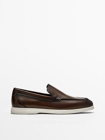 SOFT NAPPA LEATHER LOAFERS