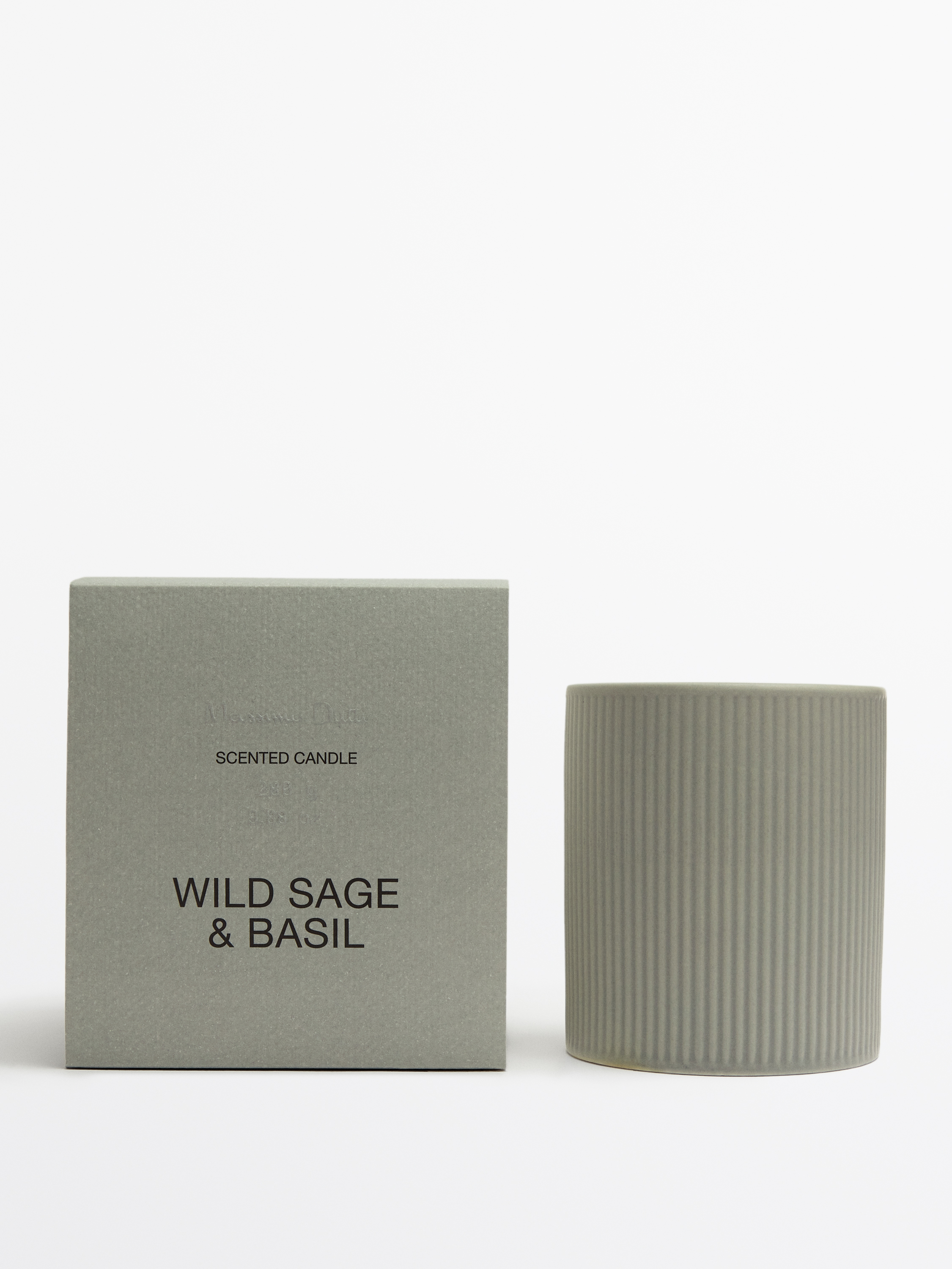 Wild Sage & Basil kokulu mum (280 g)_1