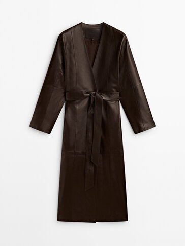 Nappa leather kimono - Limited Edition