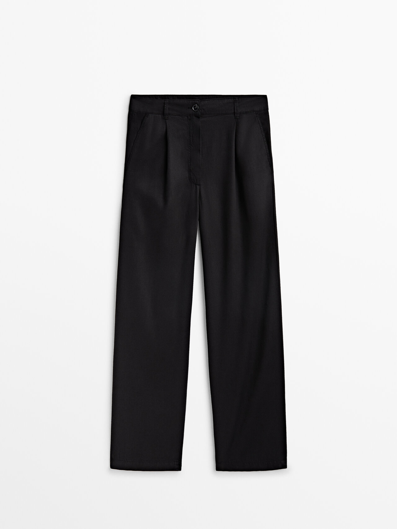 Massimo Dutti【NEW】Flowing trousers with darts Flowing trousers with darts · Orange · Dressy | Massimo Dutti