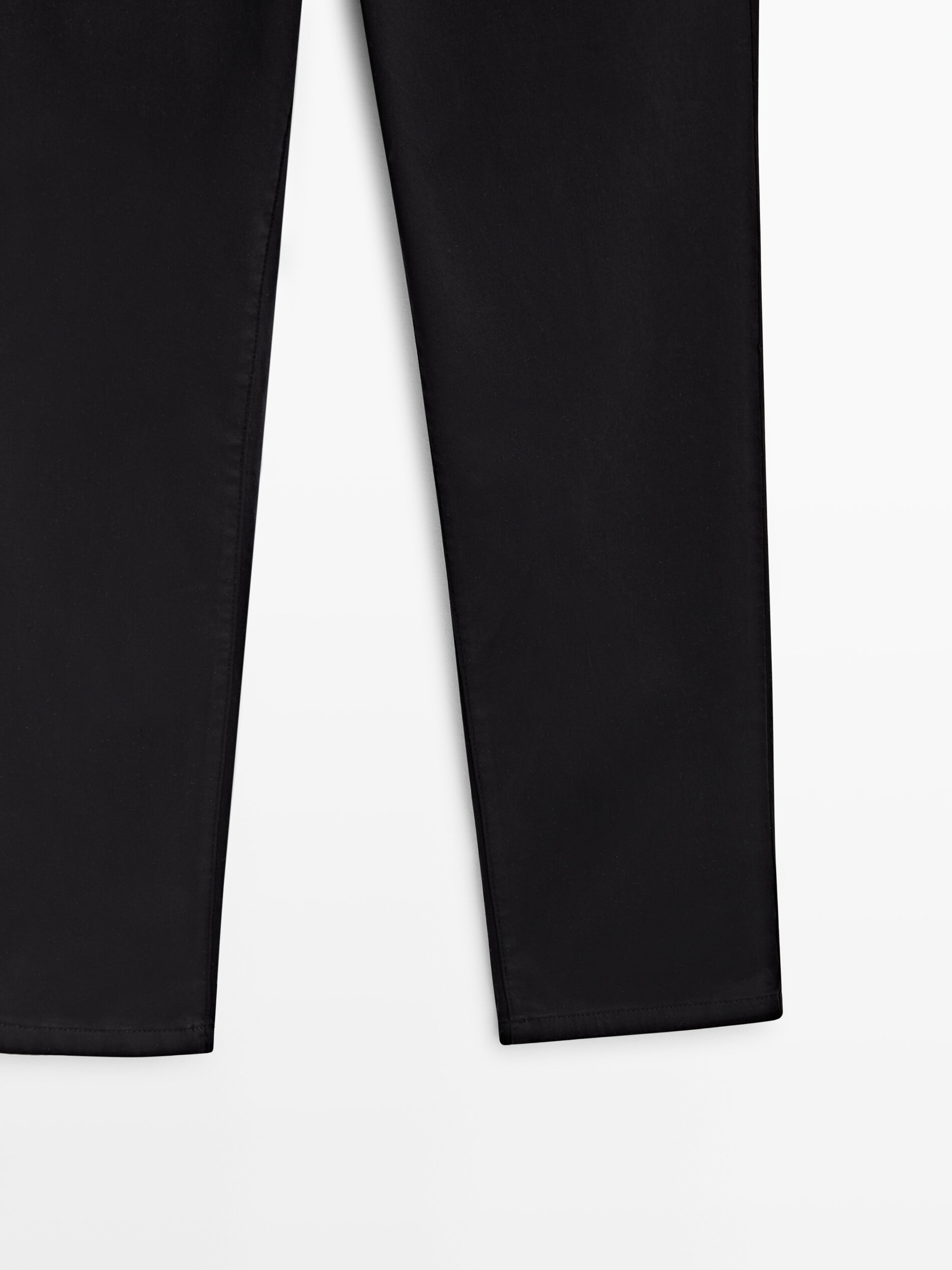 Mid-Waist Straight Leg Trousers - Black - Straight Trousers - & Other  Stories US