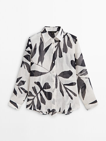 Women's Printed Shirts - Massimo Dutti