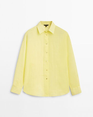 100% ramie batwing sleeve shirt