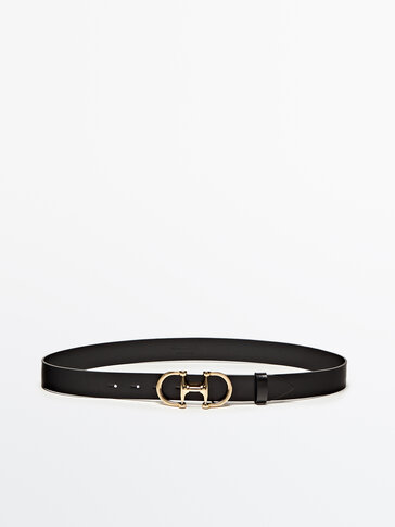 Salvatore Ferragamo Leather Belt - Black Belts, Accessories