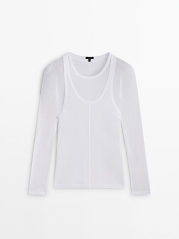 Women's T-Shirts - Massimo Dutti