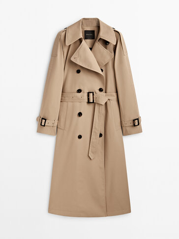 Trench court best sale beige femme