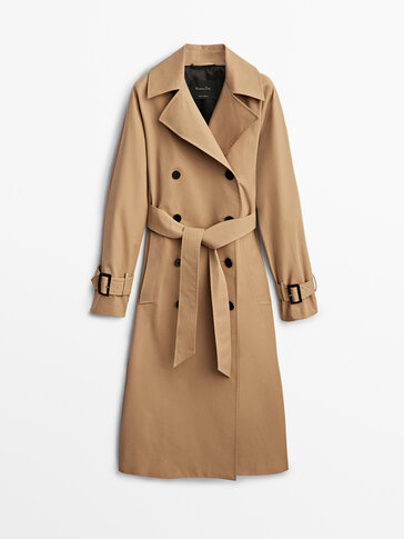 Trench coat 2025 massimo dutti